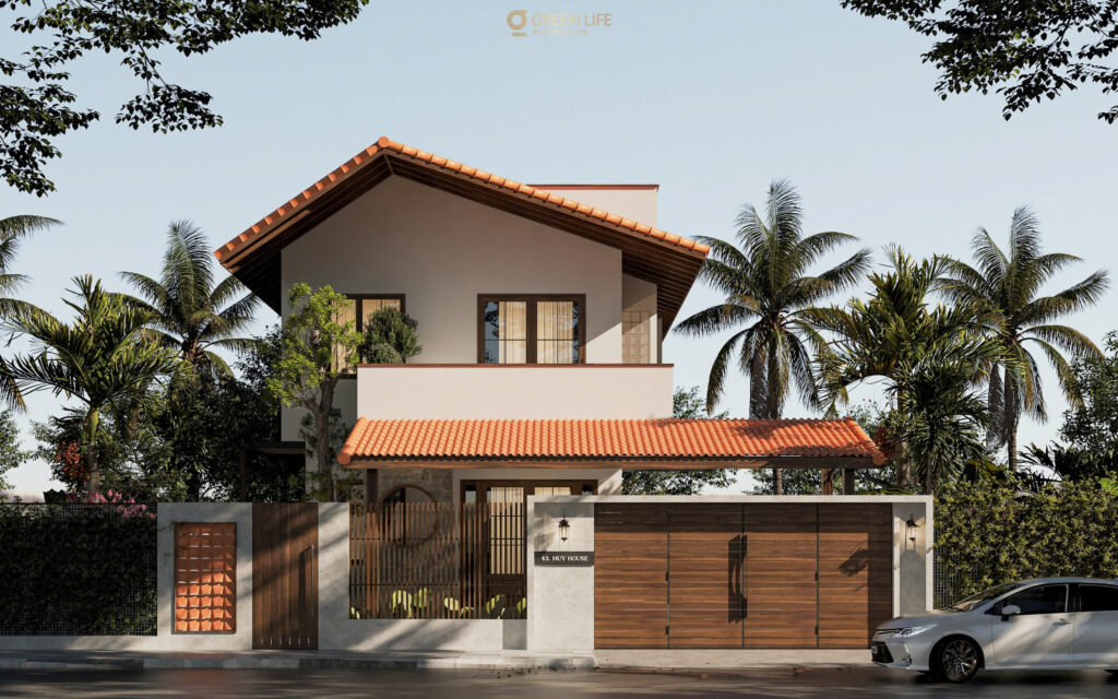 Kiến tạo không gian sống tinh tế với mẫu nhà vườn hiện đại
