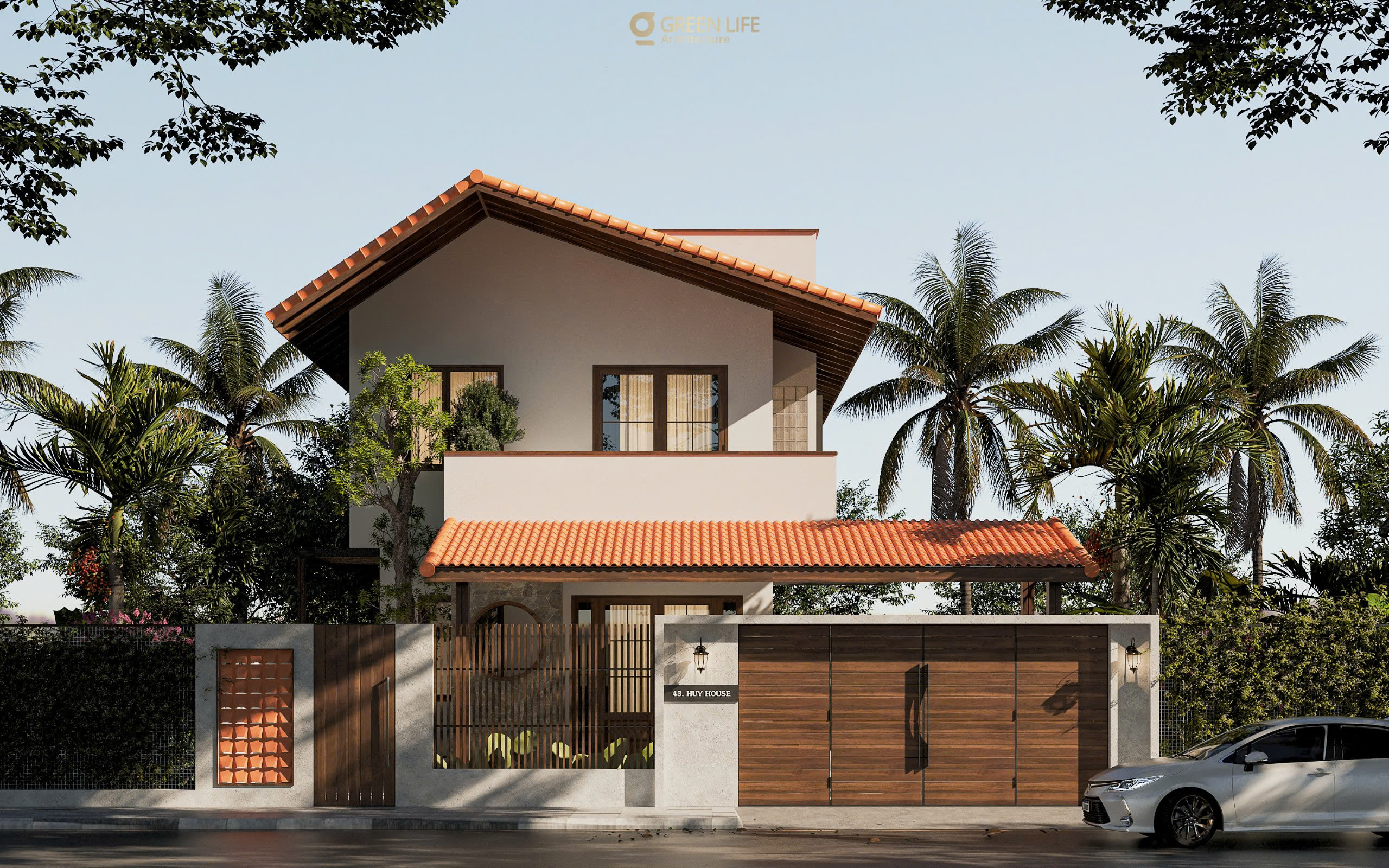 Kiến tạo không gian sống tinh tế với mẫu nhà vườn hiện đại