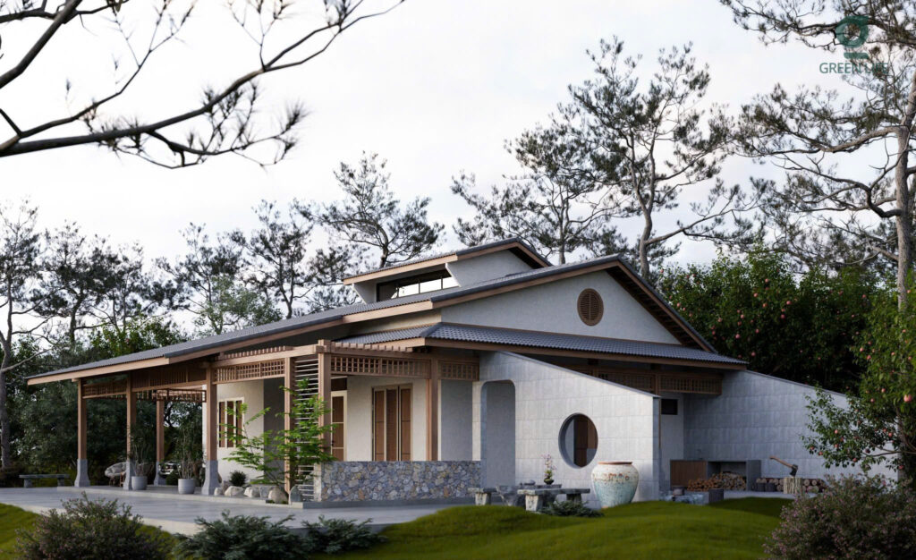 Thiết kế nhà vườn tạo cảm giác gần gũi và thân thiện.