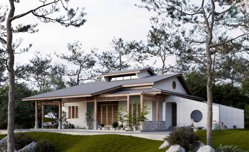 Thiết kế nhà vườn phong cách Mid-Century