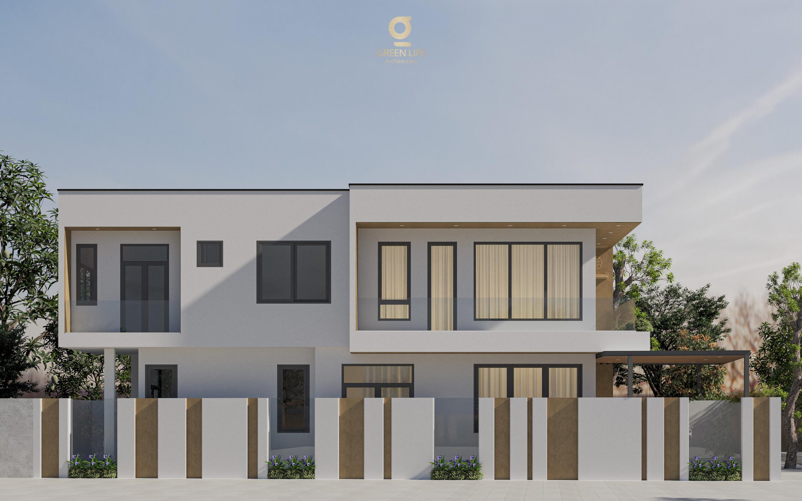 Xây nhà phố hiện đại với tính thẩm mỹ cao
