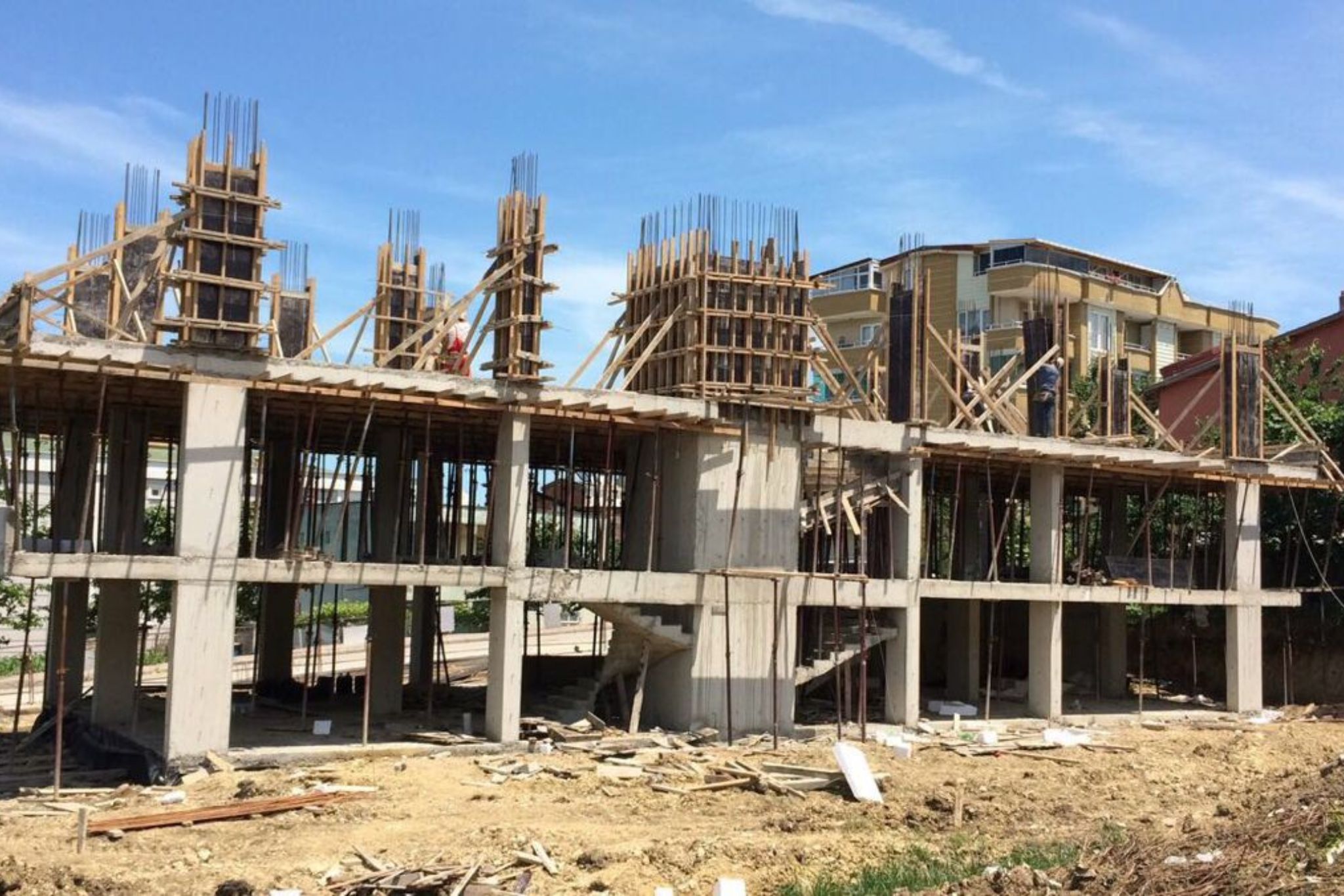 khoảng lùi xây dựng