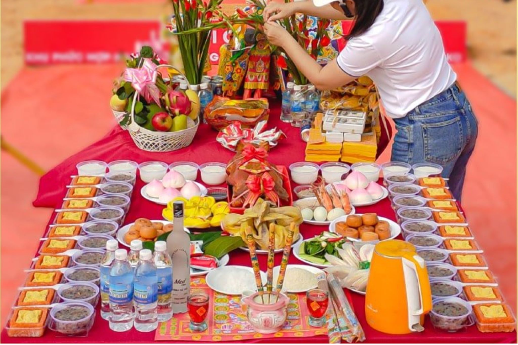 mâm cúng động thổ gồm những gì